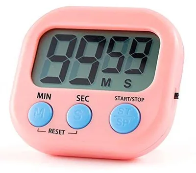 Produktbild von Digitale Küchentimer mit Magnetischer Rückseite - Zeitmanagement für Kochen, Lernen und Training