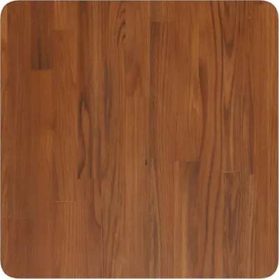 Image de vidaXL Plateau de table carré brun foncé 50x50x4cm Chêne traité
