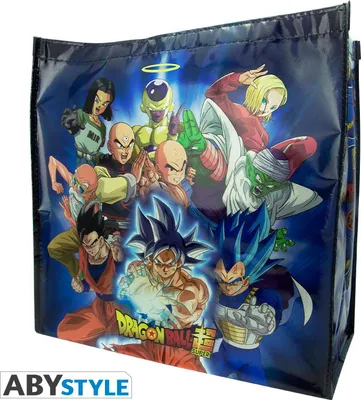 Produktbild von ABYstyle ABYBAG401, Mehrfarbig, Polypropylen (PP), Stoffbeutel, Abbildung, DRAGON BALL SUPER, 400 mm