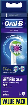 Obrázok produktu pre Náhradné hlavice Oral-B EB18 CleanMaximiser 3ks na odstraňovanie zubného povlaku