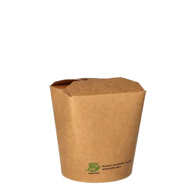 Produktbild von Papstar Snackboxen, Pappe "pure" eckig, 470 ml "100% Fair" 20 x 25 Stück