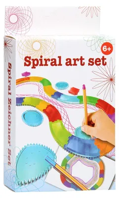 Zdjęcie produktu dla Spiralny zestaw znaków artystycznych