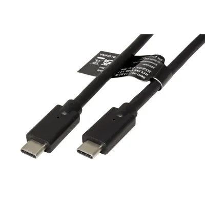 Obrázek produktu pro ROLINE USB 20Gbps (3.2 gen 2x2) kabel USB C(M) - USB C(M), PD 240W, 1m, černý (11.02.9076)