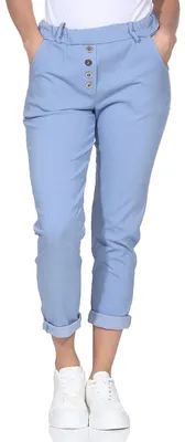 Produktbild von Freizeithose Damen leichte Schlupfhose 36 38 40 42 44 46 48 Stretch Jeans
