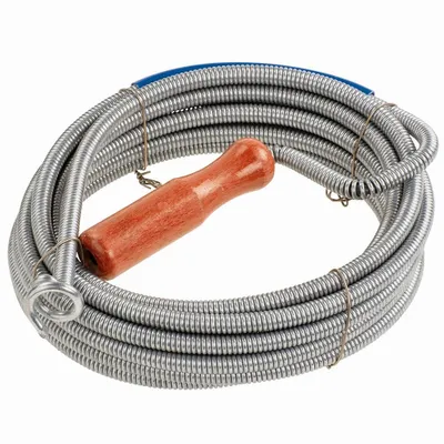 Produktbild von kwb 956-025 Rohrspirale 5 m, grausilber/rot