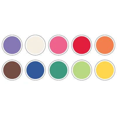 Immagine prodotto di Fogli piegati 15 x 15 cm 500 fogli in 10 colori assortiti carta trasparente, 42 g/m²