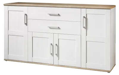 Produktbild von Stella Trading ROMANCE Sideboard in Sibiu Lärche / Eiche San Remo Optik - Landha