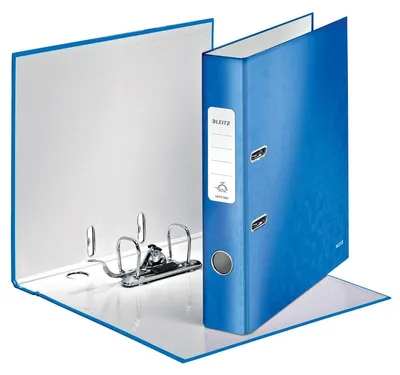 Productafbeelding van LEITZ Ordner WOW, 180 graden, DIN A4, 50 mm, blauw