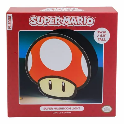Image de Paladone Products Super Mario Leuchte Super Mushroom 15 cm