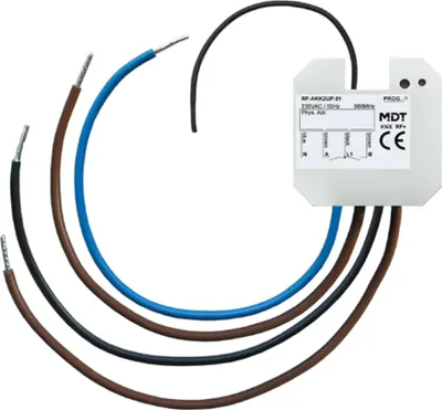 Obrázek produktu pro MDT KNX-RF+ spínací akátor 2násobný nahoru, 1 ks.