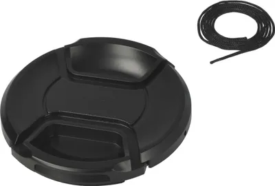 Produktbild von vhbw Objektivdeckel 67 mm kompatibel mit Nikon 18-105 mm 3.5-5.6 AF-S DX G ED VR Kamera - Kunststoff Schwarz, mit Innengriff