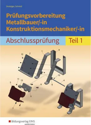 Obrázok produktu pre Prüfungsvorbereitung Metallbauer/-in Konstruktionsmechaniker/-in 1