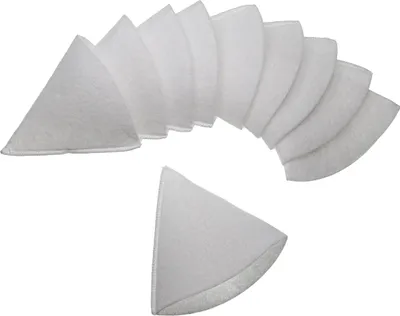 Produktbild von vhbw 10x Kegelfilter Ersatz für Zehnder 990320031 für Lüftungsanlage - Abluftfilter G4, DN 100 Weiß