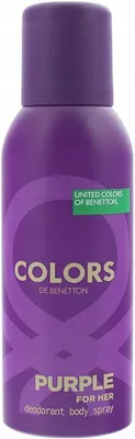 Obrázek produktu pro Benetton Colors Purple Deodorant Spray pro ženy 150 ml