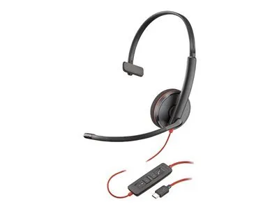 Immagine prodotto di HP Poly Blackwire 3210 - Serie 3200 - Cuffie - Sovraurale