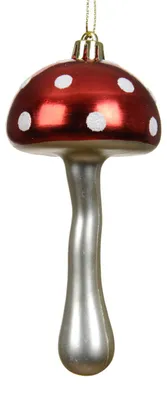 Produktbild von Champignon, 7x7x15 cm, rot, Decoris