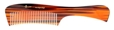 Produktbild von Großer Griffkamm gesägt, 21,5 cm, Celluloseacetat, haarschonend – BUCO