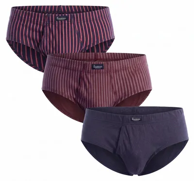 Imagen del producto de Paquete de 3 calzoncillos para hombre Abanderado, modelo Essential, con abertura (A0090)