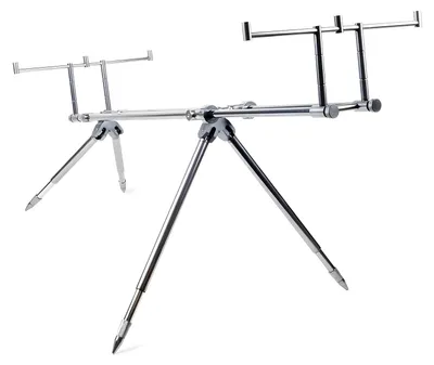 Produktbild von X2 Axis Rodpod 3-Rod - Verstellbar bis 116 cm - 4 verstellbare Beine - Aluminium - Karpfenrutenhalter - Stabile Rutenpositionierung - Langlebig & Kompakt - Für 3 Ruten.