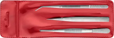 Produktbild von FORMAT Präzisions-Pinzetten-Set 3-teilig
