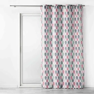 Vorhänge mit Ösen 140x260 cm Palpito Rosa Polyester