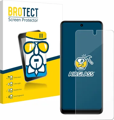 Produktbild von BROTECT Schutzglas für Motorola Moto E32s Schutzfolie Panzer Folie Glas Display Schutz klar