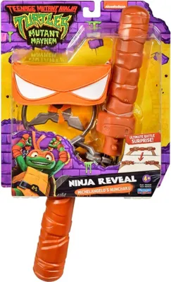 Obrázok produktu pre Teenage Mutant Ninja Turtles Michelangelo Transforming Nunchuk, Ninja Turtles, 4 rok / roky