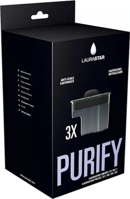 Image de Laurastar Cartouches anticalcaires Smart, jeu de 3 - Convient pour SMART U / M / I