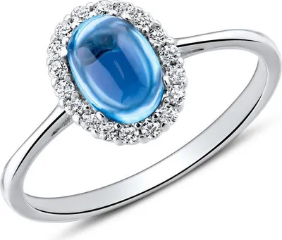 Produktbild von Damen Ring von Unique aus 9K Weißgold mit Zirkonia
