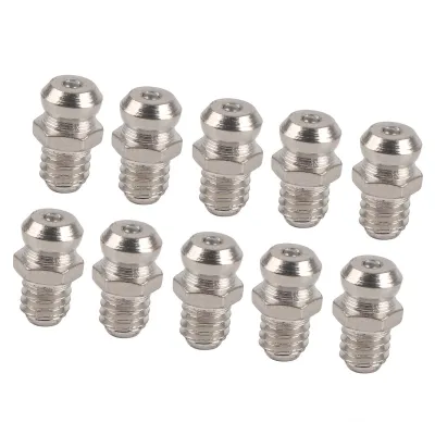 Zdjęcie produktu dla 10 sztuk metalowych wymiennych końcówek smarownicy do pistoletów smarowniczych (#01)