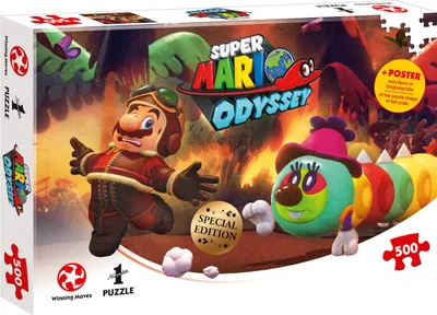 Immagine prodotto di Puzzle Super Mario Odyssey Forgotten Isle 500 Teile 48 x 34 cm