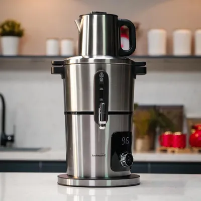 Produktbild von KOCHMASTER Aura Elektrische Samowar aus Edelstahl