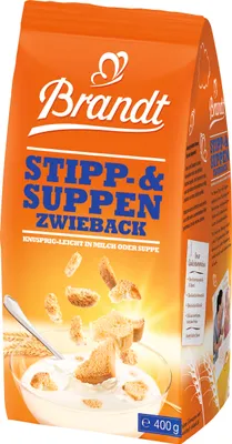 Produktbild von Brandt Stipp-u.Suppenzwieback