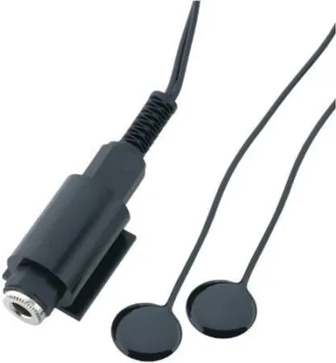 Productafbeelding van Contrabas Pickup - Strijkinstrument Onderdeel - Muziek Maken - Twee Elementen - 16.5 cm - Zwart