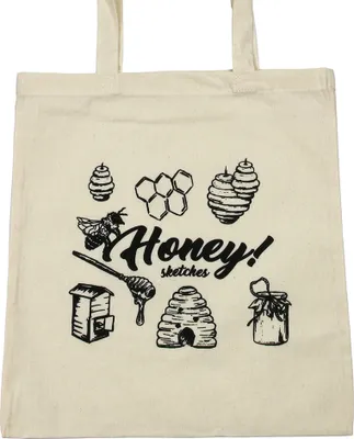 Produktbild von IMKERSHOP Ökologische Tasche "HONEY Sketches"