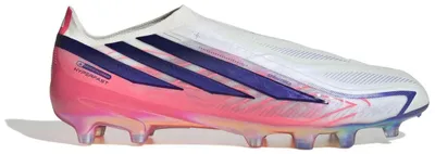 Imagen del producto de Botas de fútbol Adidas F50 Hyperfast Elite "Cloud White / Solar Purple / Solar Turbo" para Unisex