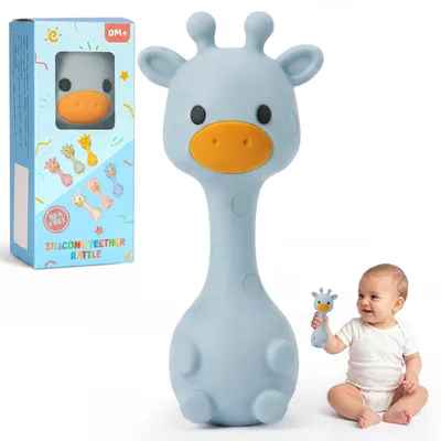 Immagine prodotto di Sonaglio Montessori per neonati, stimolazione sensoriale, 0-6 mesi, giocattolo per bambini