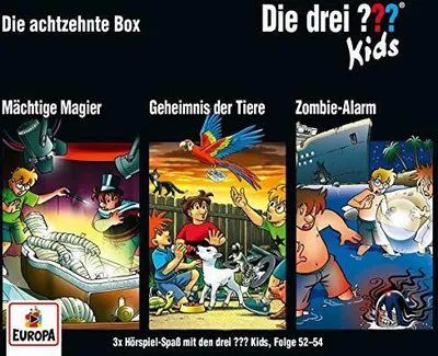 Produktbild von Die drei ??? Kids 18. /3er Box- Folgen 52-54 (3 Audio-CDs)