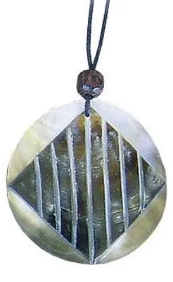Produktbild von Schmuckanhänger Muschel 6cm