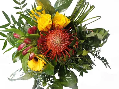 Produktbild von Blumenstrauß - Farbtraum - Blumenversand zum Wunschtermin