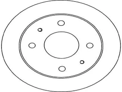Produktbild von TRW Bremsscheiben (2 Stück) Vorderachse DF4132
