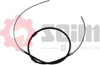 Produktbild von SEIM Handbremsseil Seilzug Feststellbremse für VW GOLF I Cabriolet (155) Hinten Links Hinten Rechts 550120