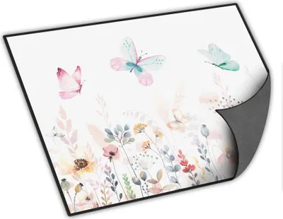 Produktbild von itenga Schreibunterlage Motiv Schmetterling 400 x 530 mm