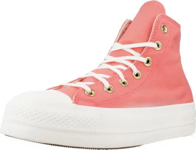 Immagine prodotto di Sneakers Del Marchio Converse Del Modello Chuck Taylor All Star Lift Hi Rosa