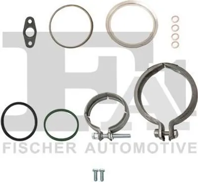 Produktbild von FA1 KT100190 Montagesatz Turbolader für BMW 3 Touring (E91) 3 Limousine (E90) 5 Touring (F11) 5 Limousine (F10) 3 Coupe (E92)