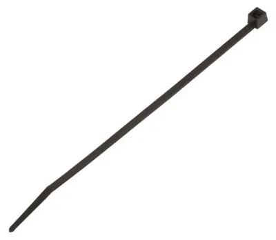 Productafbeelding van Kabelbinders, 140x3,6 mm, zwart, UV-bestendig, BMN1436 / 5309, 100 stuks