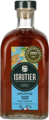 Produktbild von Isautier Arrangé GINGER LEMON Rum Liqueur 40% Vol. 0,5l