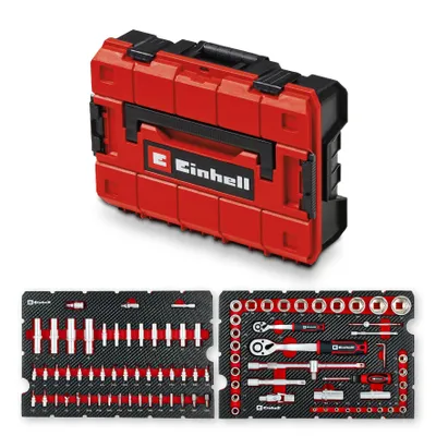 Zdjęcie produktu dla Zestaw narzędzi EINHELL do warsztatu, 370514, E-Case, 92-częściowy