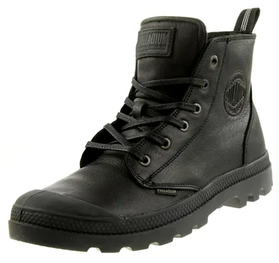 Produktbild von Palladium Uni Pampa Zip Leather ESS Boots Stiefelette 76888 Schwarz, Schuhgrö