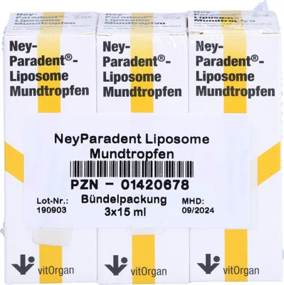 Produktbild von NeyParadent Liposome Mundtropfen, 45 ml Lösung